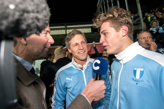 Malmö FFs assisterande tränare Jens Fjellström och