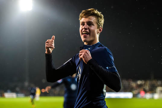 Malmö FFs Mattias Svanberg jublar