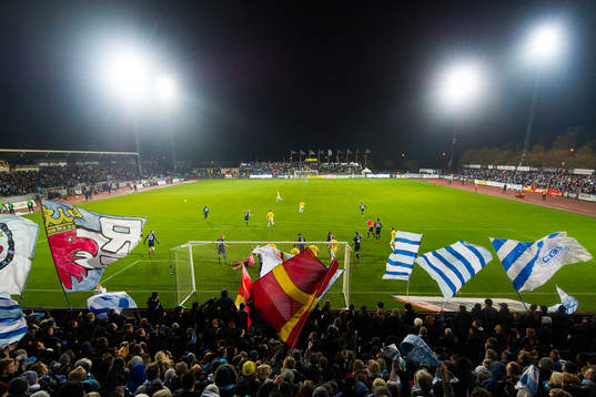 Vy över Falkenbergs IP