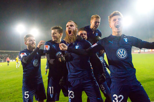 Malmö FFs Erdal Rakip, Alexander Jeremejeff, Mattias