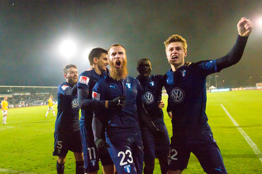 Malmö FFs Jo Inge Berget jublar