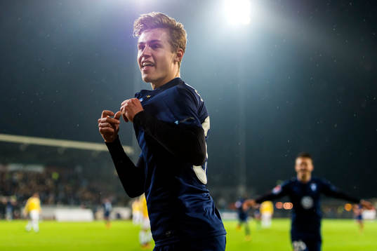 Malmö FFs Mattias Svanberg jublar