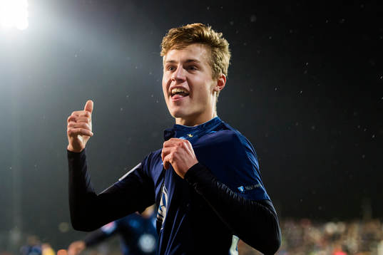 Malmö FFs Mattias Svanberg jublar