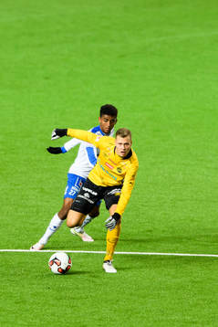 Elfsborgs Viktor Claesson och Norrköpings Tesfaldet Tekie