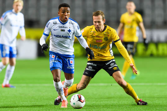 Norrköpings Niclas Eliasson och Elfsborgs Anders Randrup