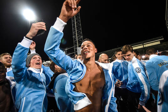 Malmö FFs Tobias Sana jublar