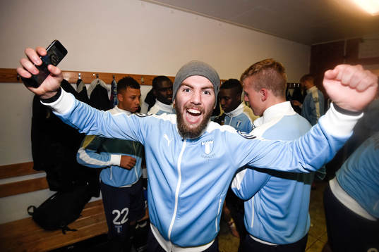 Malmö FFs Erdal Rakip jublar