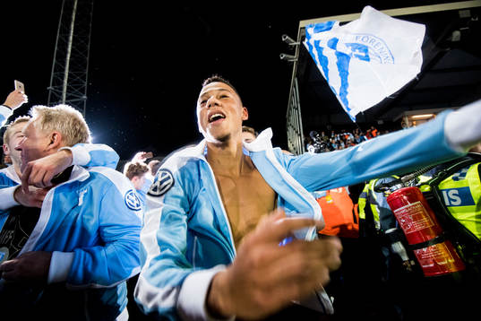 Malmö FFs Tobias Sana jublar