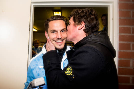 Malmö FFs Markus Rosenberg jublar