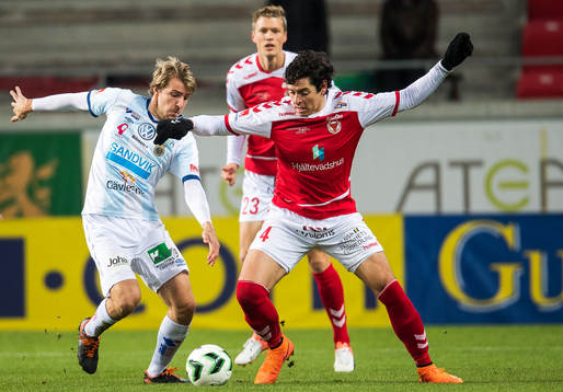 Gefles Johan Oremo och Kalmars Marko Biskupovic