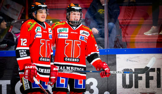 Örebros Glenn Gustafsson och Anton Johansson