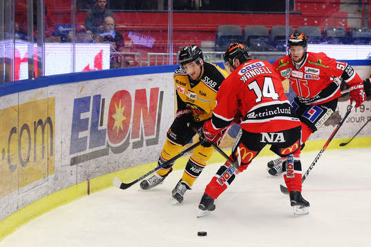 Luleås Anton Hedman mot Örebros Tom Wandell och Johan