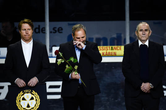 Ceremoni till minne av Wille Löfqvist