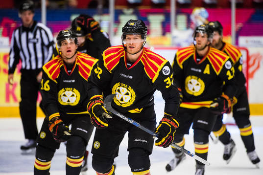 Brynäs Nick Johnson jublar