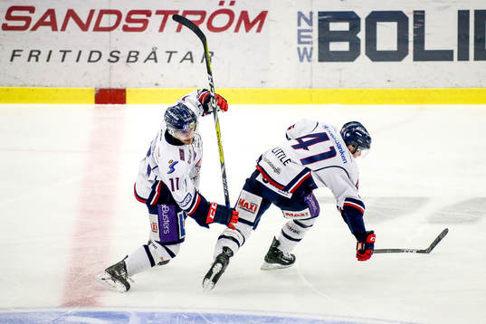 Linköpings Broc Little och Garret Roe