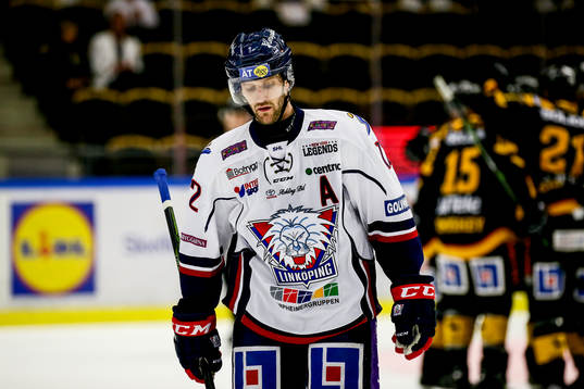 Linköpings Sebastian Karlsson deppar