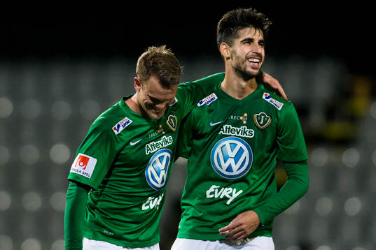 Jönköpings Stian Aasmundsen och Alejandro Fernandez