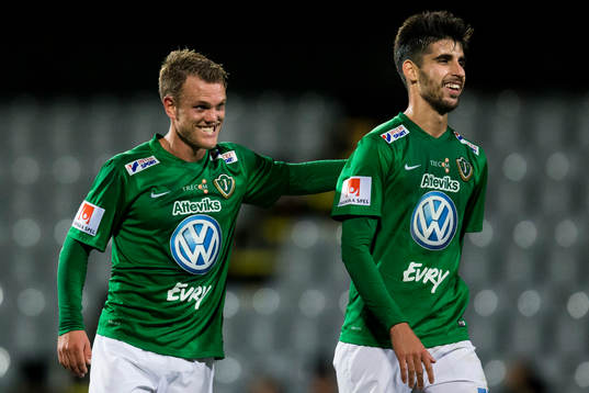 Jönköpings Stian Aasmundsen och Alejandro Fernandez