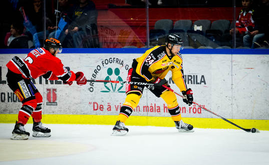 Örebros Libor Hudacek och Luleås Johan Harju