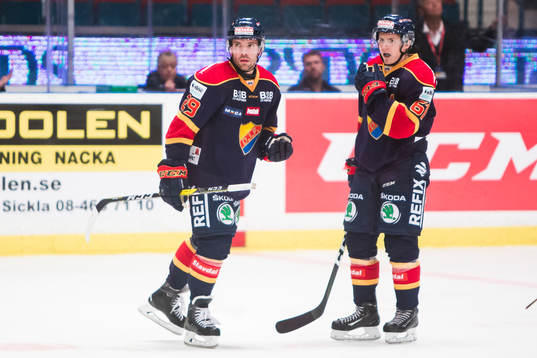 Djurgårdens Matt Anderson och Markus Ljungh deppar