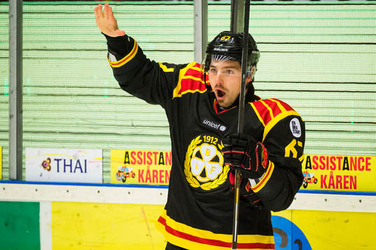 Brynäs Tomas Zaborsky jublar