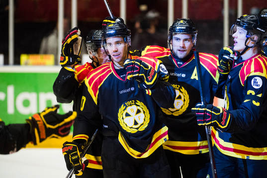 Brynäs Jesper Jensen , Lukas Kilström och Oskar Lindblom