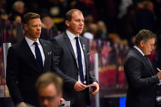 assisterande tränare Stephan Lundh och tränare Johan