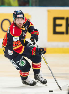 Djurgårdens Matt Anderson i aktion