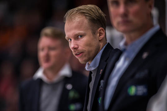 Frölundas assisterande tränare Johan Lundskog