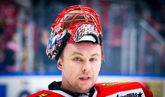 Örebros målvakt Julius Hudacek