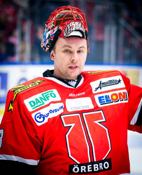 Örebros målvakt Julius Hudacek