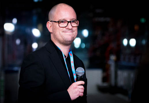 Örebro Hockeys kommunikationschef Johan Arvidsson