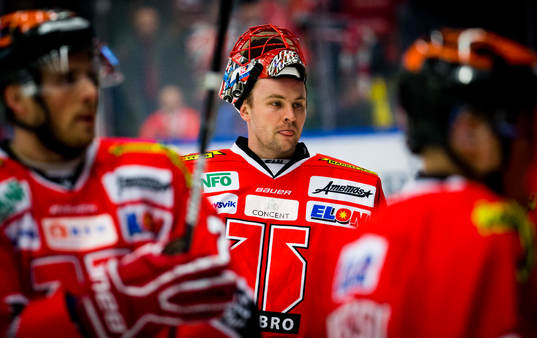 Örebros målvakt Julius Hudacek