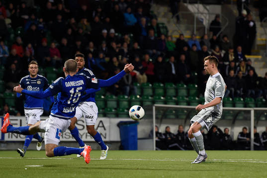 IFK Göteborgs Jakob Ankersen gör 0-1