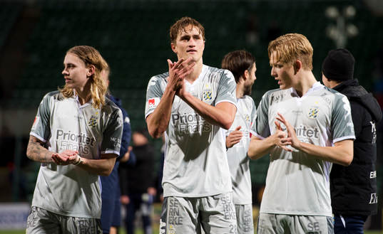 IFK Göteborgs Elias Mar Omarsson, Thomas Rogne och Billy