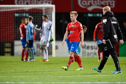 Helsingborgs Andreas Landgren deppar