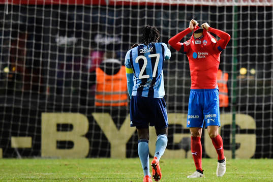 Helsingborgs Jordan Larsson deppar