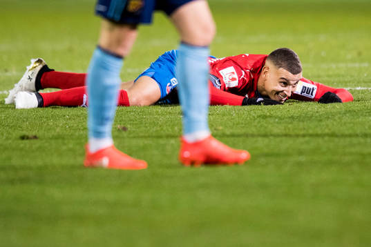 Helsingborgs Jordan Larsson deppar