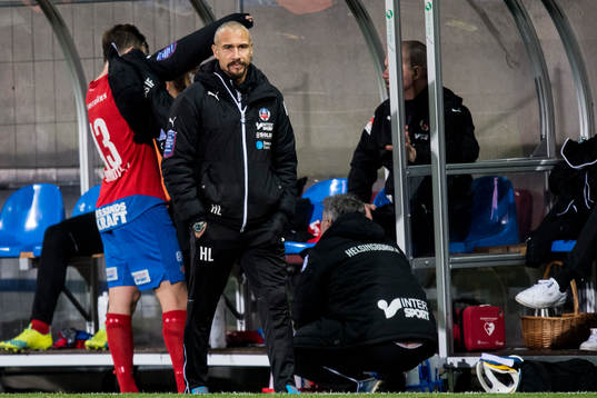 Helsingborgs manager Henrik Larsson