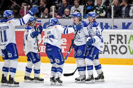 Leksands Johan Porsberger jublar