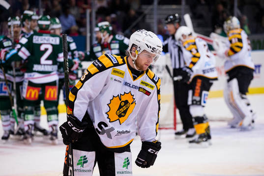Skellefteås Sebastian Ohlsson deppar