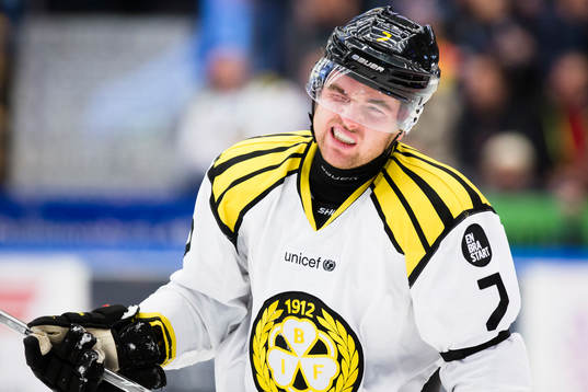 Brynäs Ponthus Westerholm har ont