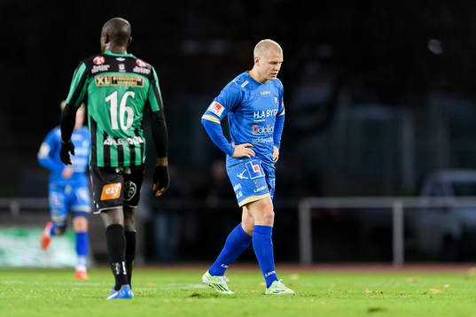 Ljungskiles Petter Björlund deppar