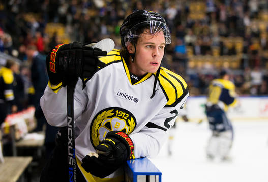 Brynäs Lucas Carlsson deppar