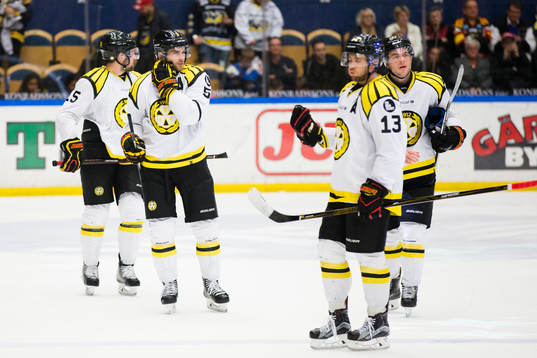 Brynäs Simon Bertilsson, Lukas Kilström, Ryan Gunderson
