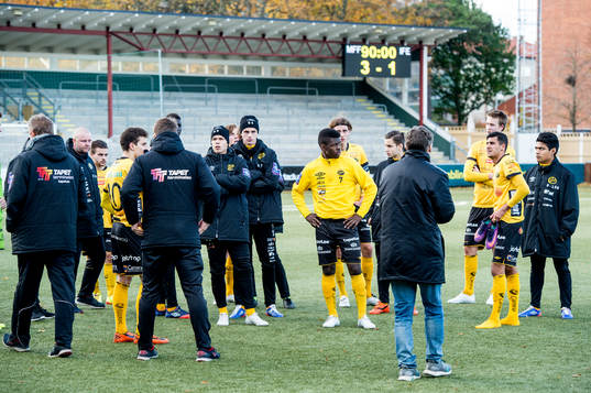 Elfsborgs spelare och ledare deppar