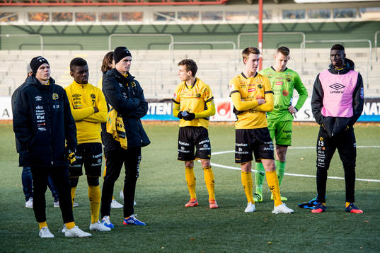 Elfsborgs spelare och ledare deppar