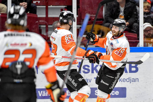 Karlskronas Viktor Amnér, Daniel Gunnarsson och Mattias