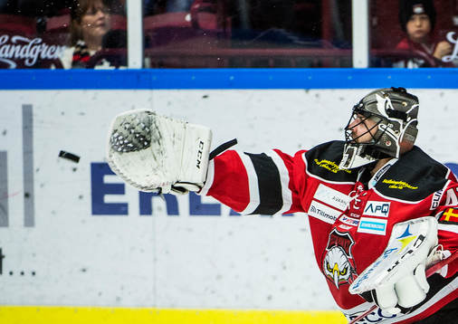Malmö Redhawks målvakt Cristopher Nihlstorp