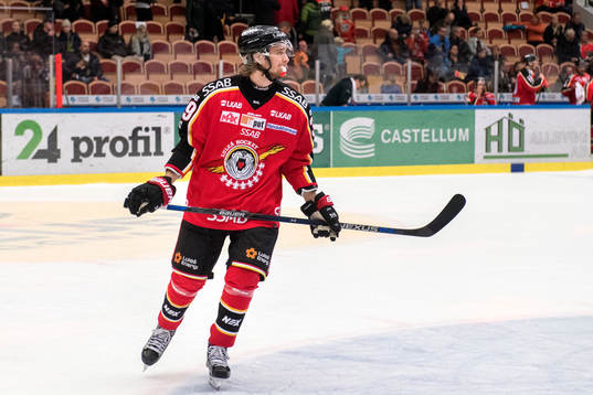 Luleås Pontus Själin deppar